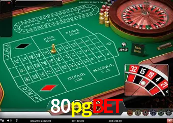 Roulette Table 80pgbet